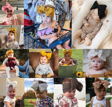 Load image into Gallery viewer, Baby/Girl’s BIG Bow Headdress