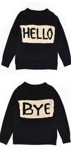 Load image into Gallery viewer, Hello, Goodbye Knit Sweater