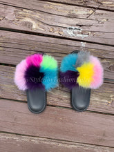 Load image into Gallery viewer, Mommy’s Fuzzy Wuzzy Slides-Squared Away